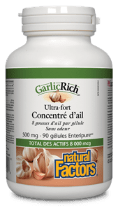 Natural factors - garlicrich®  super strength garlic concentrate  500mg - 90 sgels Sale