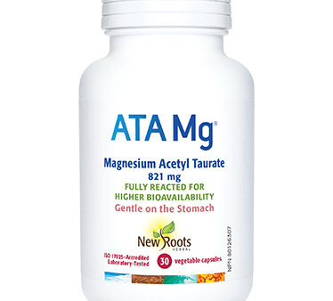 New roots - ata mg magnesium acetyl taurate 821mg - 30 caps For Sale