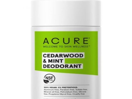 Cedarwood & Mint Deodorant For Discount