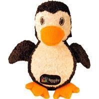 Spunky Pup - Furry Friends Penguin With Squeaker Ball Hot on Sale