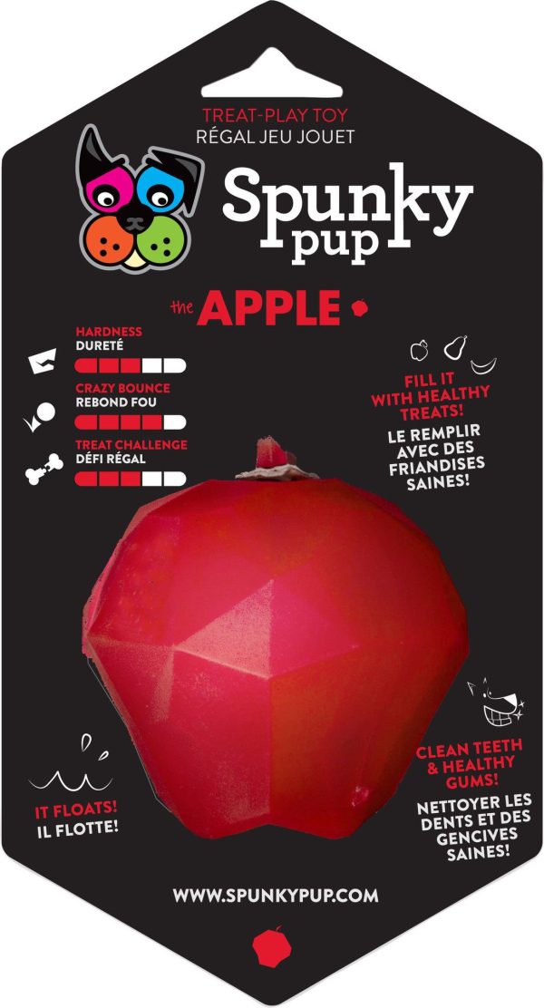 Spunky Pup - Spunky Pup Apple Treat Holder Toy Online