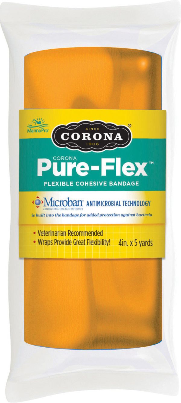 Manna Pro-equine - Corona Pure-flex Flexible Cohesive Bandage Supply