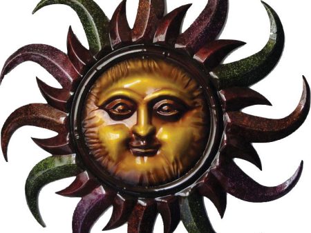 Very Cool Stuff - Metal Multicolor Sun Wall Art Online