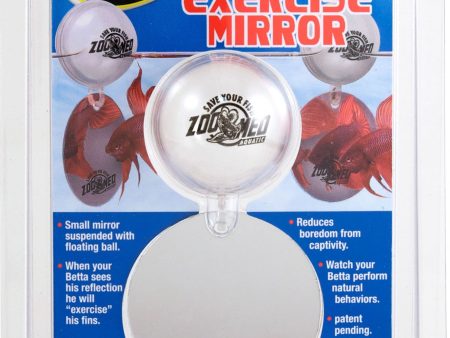 Zoo Med Laboratories Inc-Floating Betta Exercise Mirror on Sale