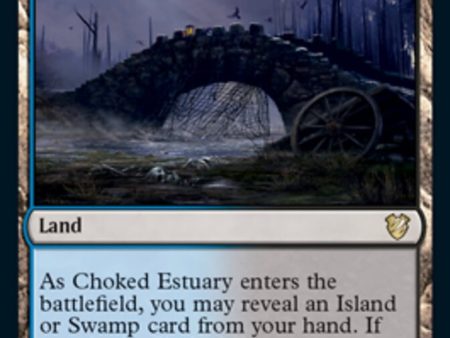 Choked Estuary [Innistrad: Midnight Hunt Commander] Online Hot Sale