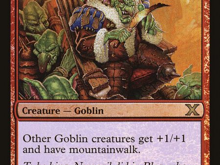 Goblin King (Premium Foil) [Tenth Edition] Sale