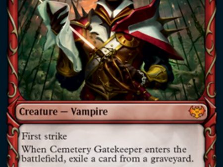 Cemetery Gatekeeper (Showcase Fang Frame) [Innistrad: Crimson Vow] Online Hot Sale