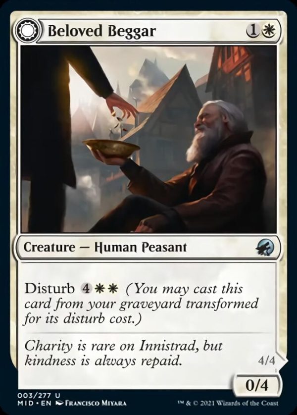 Beloved Beggar    Generous Soul [Innistrad: Midnight Hunt] Sale