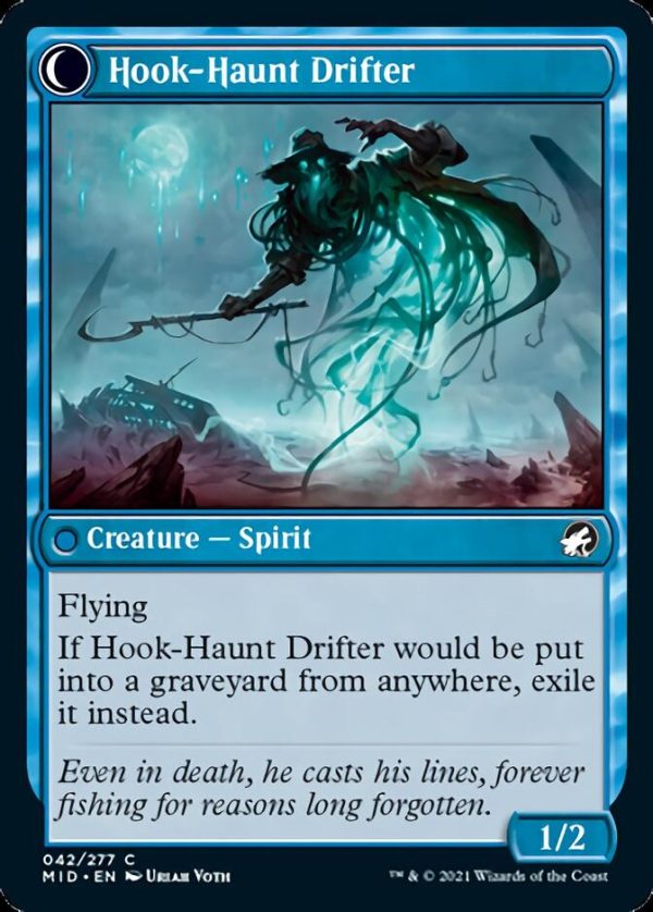 Baithook Angler    Hook-Haunt Drifter [Innistrad: Midnight Hunt] For Discount