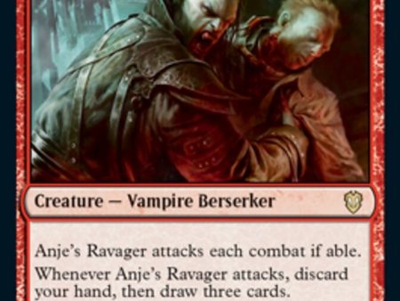 Anje s Ravager [Innistrad: Crimson Vow Commander] Sale