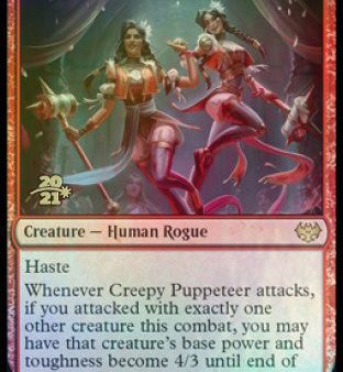 Creepy Puppeteer [Innistrad: Crimson Vow Prerelease Promos] For Sale