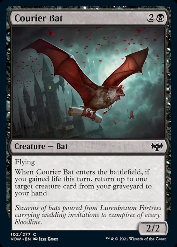 Courier Bat [Innistrad: Crimson Vow] Online Sale