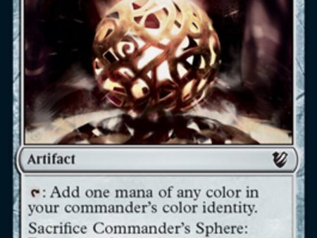 Commander s Sphere [Innistrad: Midnight Hunt Commander] For Discount