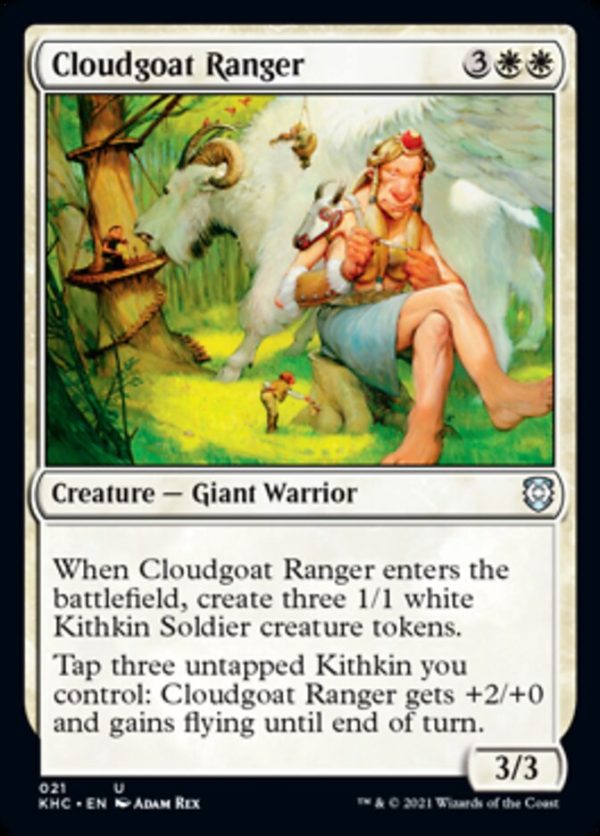 Cloudgoat Ranger [Kaldheim Commander] Online Hot Sale