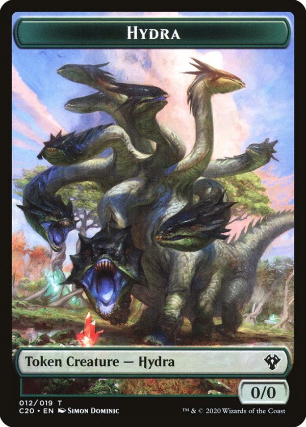 Beast (010)    Hydra Double-Sided Token [Commander 2020 Tokens] Sale