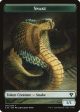 Beast (010)    Snake Double-Sided Token [Commander 2020 Tokens] For Cheap