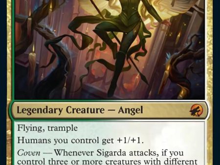 Sigarda, Champion of Light [Innistrad: Midnight Hunt] Hot on Sale