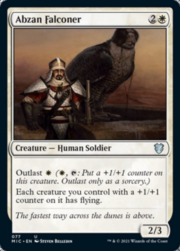 Abzan Falconer [Innistrad: Midnight Hunt Commander] For Discount