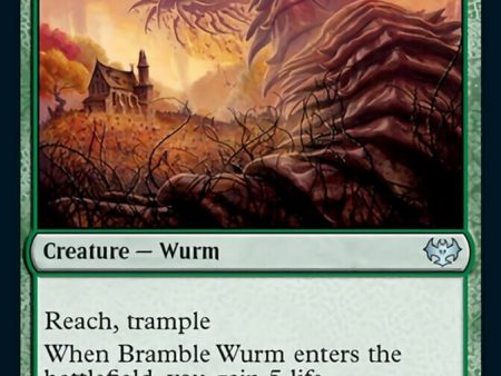 Bramble Wurm [Innistrad: Crimson Vow] For Sale