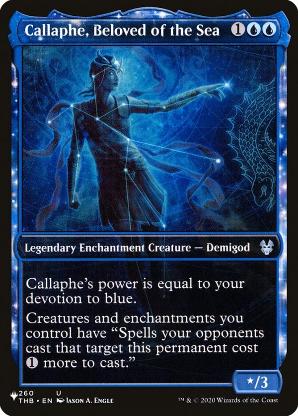 Callaphe, Beloved of the Sea (Showcase) [The List] Supply