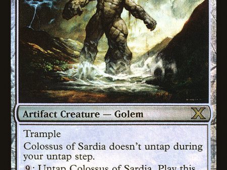 Colossus of Sardia (Premium Foil) [Tenth Edition] Online Hot Sale