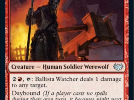 Ballista Watcher    Ballista Wielder [Innistrad: Crimson Vow] Online Sale