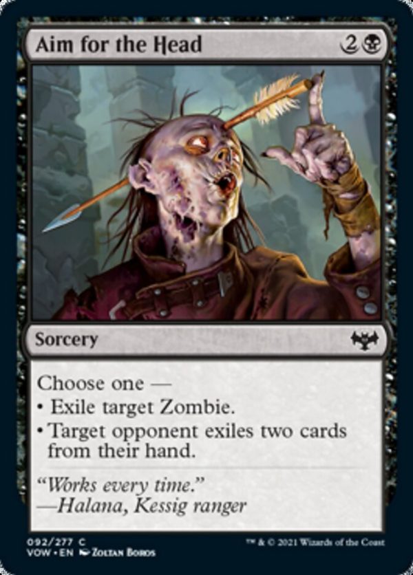 Aim for the Head [Innistrad: Crimson Vow] Cheap