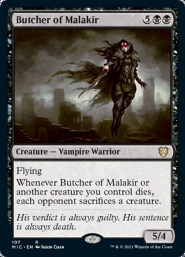 Butcher of Malakir [Innistrad: Midnight Hunt Commander] For Cheap