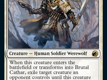 Brutal Cathar    Moonrage Brute [Innistrad: Midnight Hunt] Sale