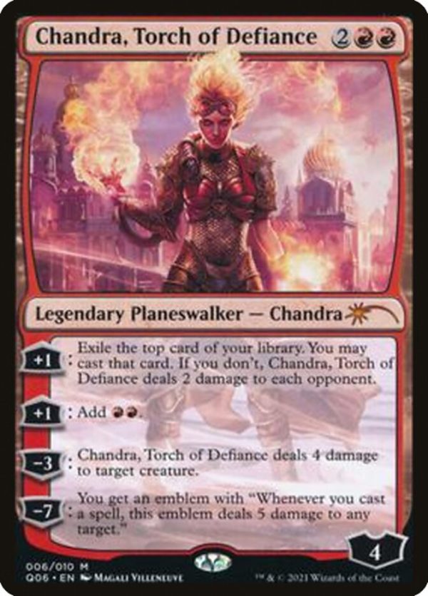 Chandra, Torch of Defiance [Pioneer Challenger Decks 2021] Online Hot Sale