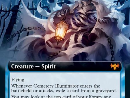 Cemetery Illuminator (Extended Art) [Innistrad: Crimson Vow] Hot on Sale