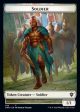 Cat    Soldier Double-Sided Token [Commander Legends Tokens] Hot on Sale