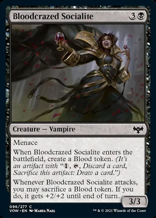 Bloodcrazed Socialite [Innistrad: Crimson Vow] Online