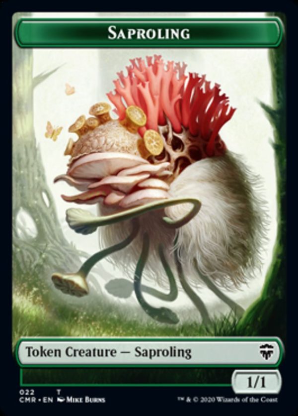 Copy (023)    Saproling Double-Sided Token [Commander Legends Tokens] Supply