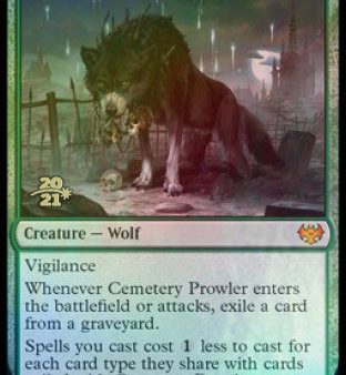 Cemetery Prowler [Innistrad: Crimson Vow Prerelease Promos] Supply