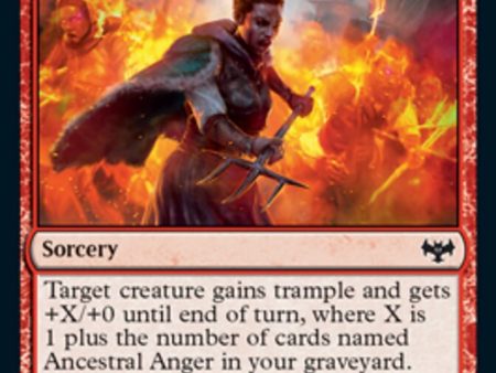 Ancestral Anger [Innistrad: Crimson Vow] For Sale