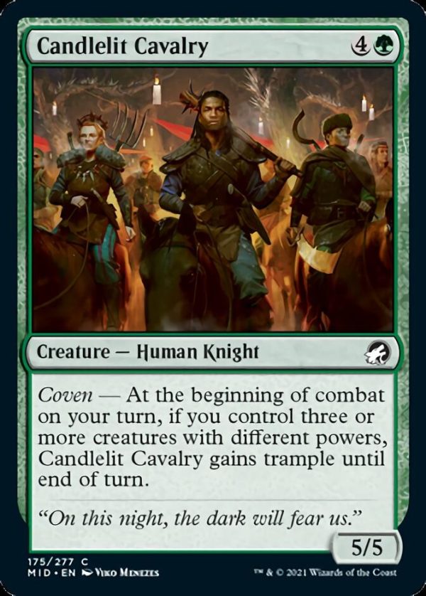 Candlelit Cavalry [Innistrad: Midnight Hunt] Online Sale