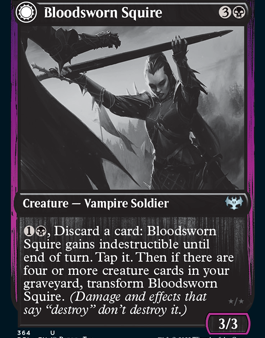 Bloodsworn Squire    Bloodsworn Knight [Innistrad: Double Feature] Supply