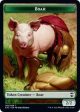 Boar    Spirit Double-Sided Token [Kaldheim Commander Tokens] Online now