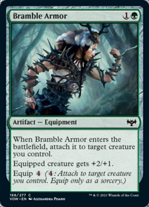 Bramble Armor [Innistrad: Crimson Vow] For Discount