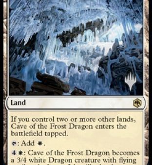 Cave of the Frost Dragon (Promo Pack) [Dungeons & Dragons: Adventures in the Forgotten Realms Promos] Fashion