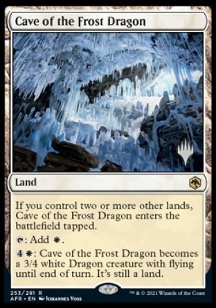 Cave of the Frost Dragon (Promo Pack) [Dungeons & Dragons: Adventures in the Forgotten Realms Promos] Fashion