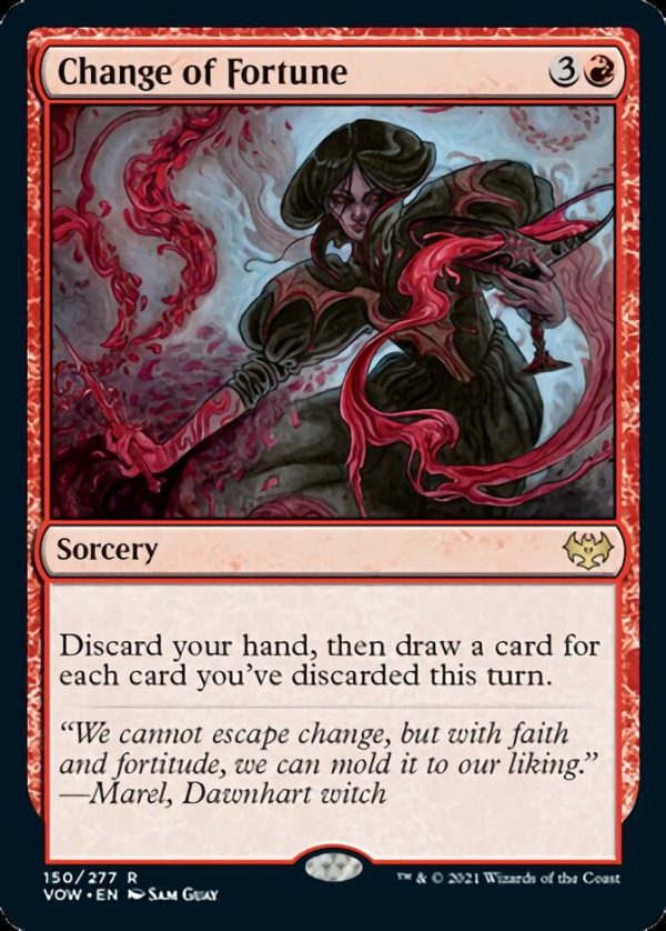 Change of Fortune [Innistrad: Crimson Vow] Online Sale