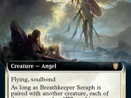 Breathkeeper Seraph (Extended Art) [Innistrad: Crimson Vow Commander] For Discount