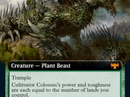 Cultivator Colossus (Extended Art) [Innistrad: Crimson Vow] Online now