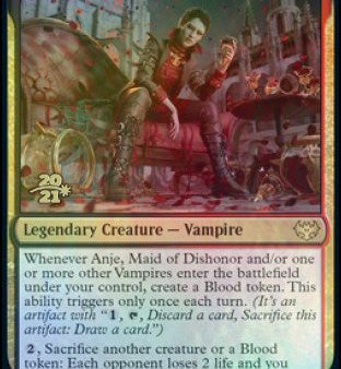 Anje, Maid of Dishonor [Innistrad: Crimson Vow Prerelease Promos] Discount