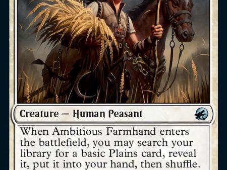 Ambitious Farmhand    Seasoned Cathar [Innistrad: Midnight Hunt] For Discount