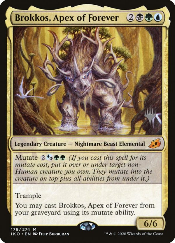 Brokkos, Apex of Forever (Promo Pack) [Ikoria: Lair of Behemoths Promos] Cheap