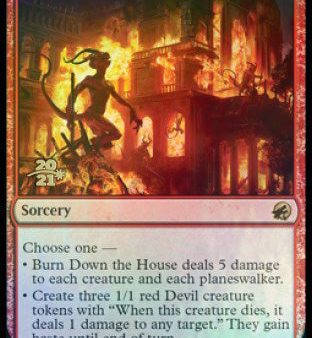 Burn Down the House [Innistrad: Midnight Hunt Prerelease Promos] Discount