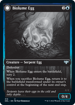 Biolume Egg    Biolume Serpent [Innistrad: Double Feature] For Cheap